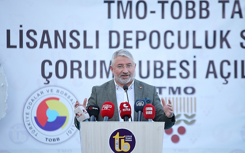 TOBB Başkanı Rifat Hisarcıklıoğlu, Çorum'da konuştu