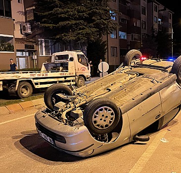 Edirne'de otomobillerin çarpışması sonucu 2 kişi yaralandı