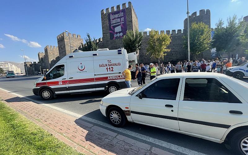 Kayseri'de otomobilin çarptığı yaya ağır yaralandı