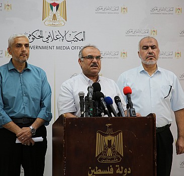Filistin hükümet yetkililerinden uluslararası topluma "Gazze'deki ablukanın kaldırılması" çağrısı