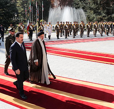 İran Cumhurbaşkanı Reisi ve Irak Başbakanı Sudani'den Tahran'da ortak basın toplantısı