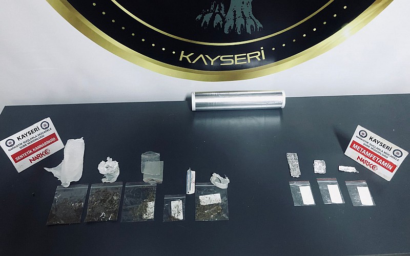 Kayseri'de uyuşturucu operasyonunda 8 şüpheli tutuklandı