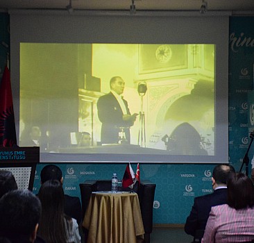 Tiran'da "Türkiye-Arnavutluk Diplomatik İlişkilerinin 100. Yılında Kültür, Dil ve Tarih" söyleşisi