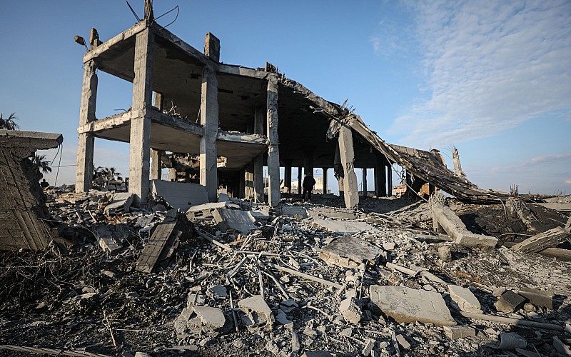 İsrail savaş uçakları, Gazze'ye hava saldırısı düzenledi