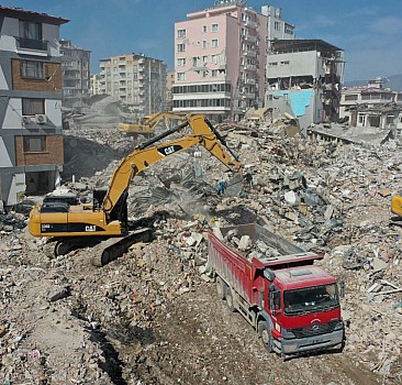 Kocaeli Büyükşehir Belediyesi, Hatay'da 51 binanın yıkımını gerçekleştirdi