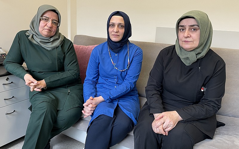 Yozgatlı hemşireler deprem bölgesinde sağlık hizmetlerinde görev aldı