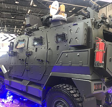 Yenilenen Türk zırhlısı Amazon 4x4 göreve hazırlanıyor