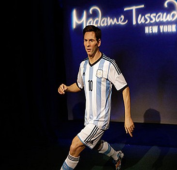 Messi'ye balmumu heykeli!