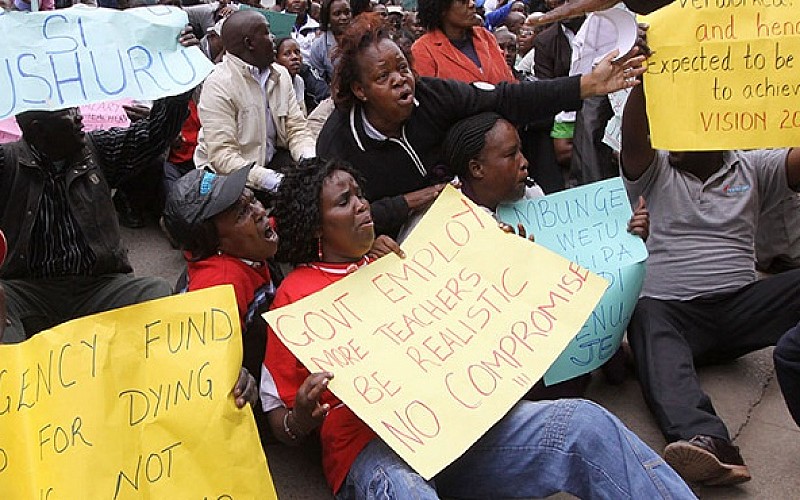 Kenya’da grev: Sağlık ve eğitim felç