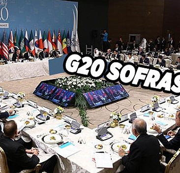 G20 Zirvesi'nde akşam yemeği