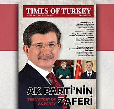 Times of Turkey Davutoğlu’nu kapağa taşıdı