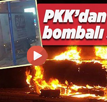 PKK müşteri varken bomba attı
