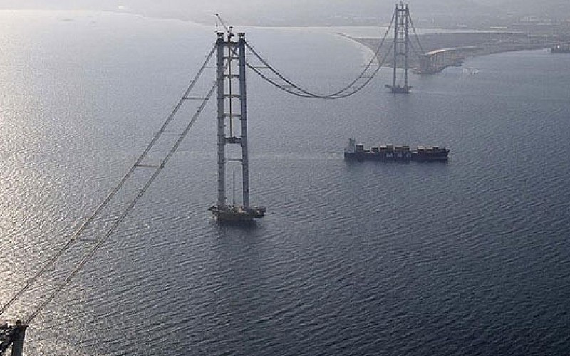 İzmit köprüsü Nisan'da açılıyor