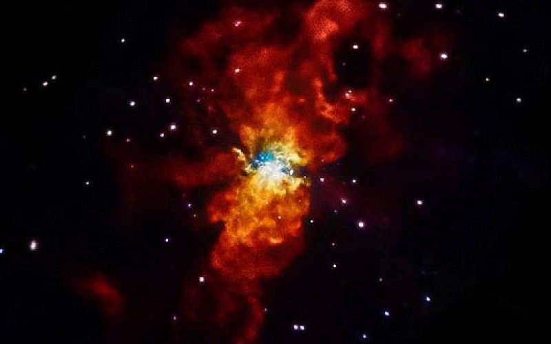 Evrendeki en büyük yıldız patlaması