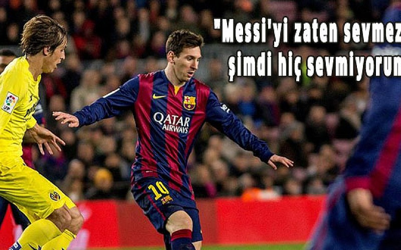El bileği kırılan taraftardan Messi'ye tepki