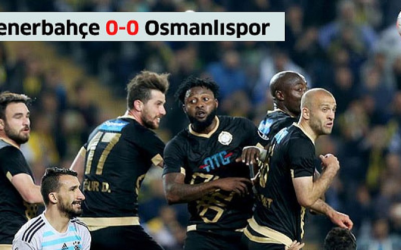 Fenerbahçe'de kritik puan kaybı