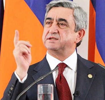 Sarkisyan Türkiye'ye laf attı