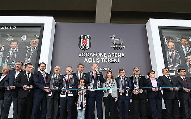 Vodafone Arena'nın açılışı gerçekleştirildi