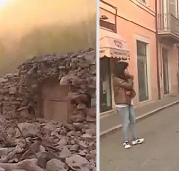 İtalya'da 6,5 büyüklüğünde deprem