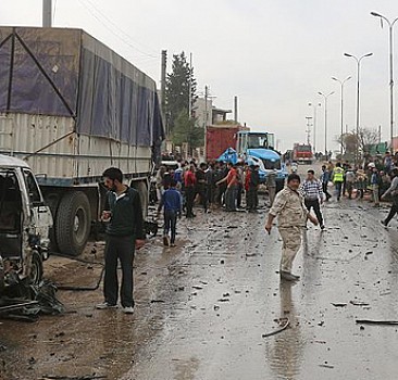 Azez'de bomba yüklü araçla saldırı: 60 ölü