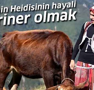 Türkiye'nin Heidisinin hayali veteriner olmak