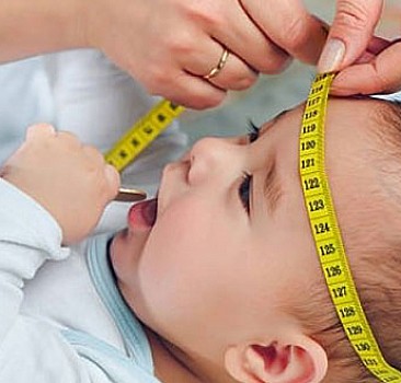 Bebeğinizin baş çevresini ölçtürün