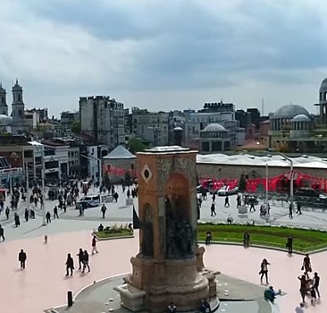 Taksim Camii inşaatında son durum