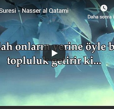 Nasser al Qatami'den Maide Suresi dinle