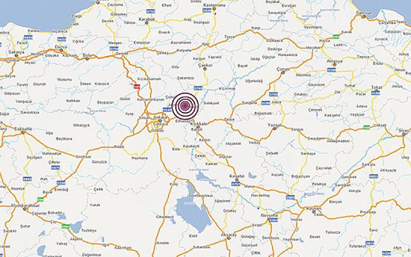 Ankara'da 3,8 büyüklüğünde deprem