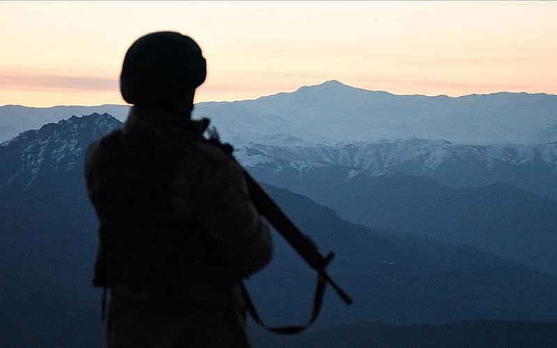 İkna edilerek teslim olan PKK'lı teröristin kırmızı bültenle arandığı belirlendi