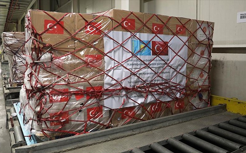 Türkiye'den Kazakistan'a tıbbi yardım