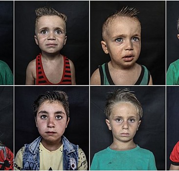 İdlib'de gönüllü kuaförler bayram öncesi çocukları sevindirdi