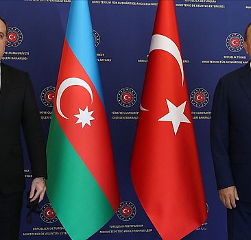 Azerbaycan Dışişleri Bakanı Bayramov'dan mevkidaşı Çavuşoğlu'na doğal gaz rezervi keşfi tebriği