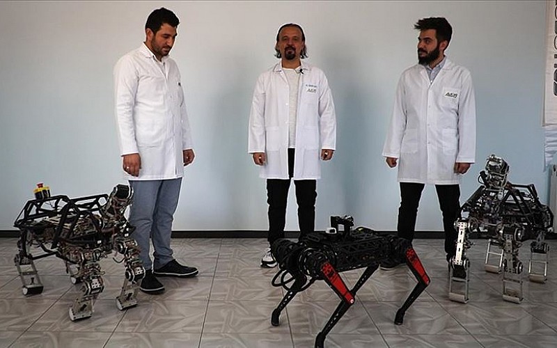 Dört ayaklı robot 'Arat' geliştirilmeye devam ediyor