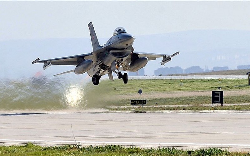 Akdeniz Fırtınası-2020 Tatbikatı'nda F-16'ların katılımıyla hava hücum görevi icra edildi
