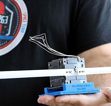 Türkiye'nin ilk cep uydusu 'Grizu-263A' uzay yolculuğu için gün sayıyor