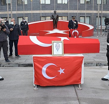 Kahramanmaraş'ta şehit polis memuru için tören düzenlendi